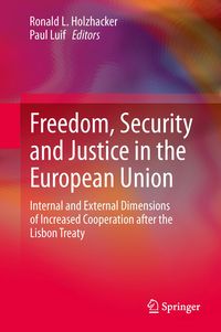 Produktbild: Freedom, Security and Justice in the European Union