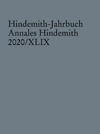 Produktbild: Hindemith-Jahrbuch