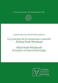 Produktbild: Les principes de la connaissance naturelle d'Alfred North Whitehead