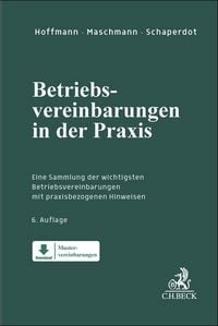 Produktbild: Betriebsvereinbarungen in der Praxis