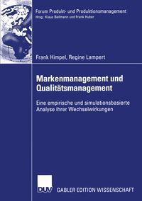 Produktbild: Markenmanagement und Qualit&auml;tsmanagement