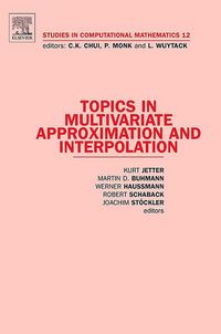 Produktbild: Topics in Multivariate Approximation and Interpolation