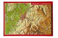 Produktbild: Markgraf, A: Reliefpostkarte Freiburg und Umgebung