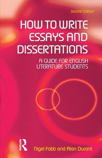 Produktbild: How to Write Essays and Dissertations