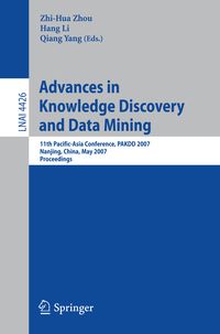 Produktbild: Advances in Knowledge Discovery and Data Mining