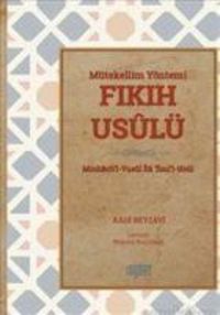 Produktbild: M&uuml;tekellim Y&ouml;ntemi Fikih Usul&uuml;