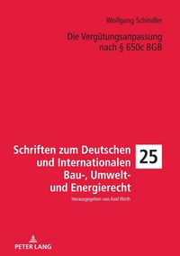Produktbild: Die Verg&uuml;tungsanpassung nach &sect; 650c BGB