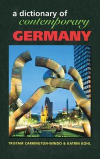 Produktbild: Dictionary of Contemporary Germany