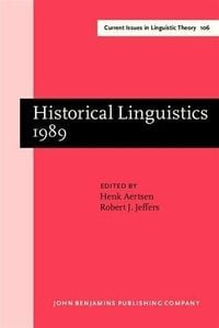 Produktbild: Historical Linguistics 1989