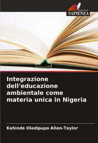 Produktbild: Integrazione dell'educazione ambientale come materia unica in Nigeria