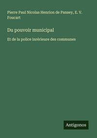 Produktbild: Du pouvoir municipal