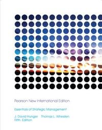 Produktbild: Essentials of Strategic Management