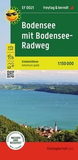 Produktbild: freytag & berndt Freizeitkarte Bodensee mit Bodensee-Radweg, Erlebnisf&uuml;hrer 1:130.000