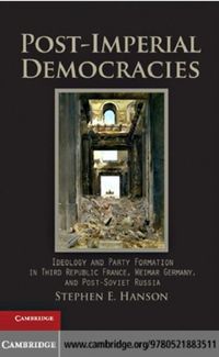 Produktbild: Post-Imperial Democracies