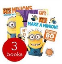 Produktbild: Despicable Me 2 3 Book Shripa