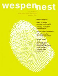 Produktbild: Wespennest. Zeitschrift f&uuml;r brauchbare Texte und Bilder / PRINTmedien