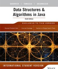Produktbild: Data Structures and Algorithms in Java, International Student Version
