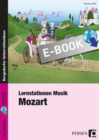 Produktbild: Lernstationen Musik: Mozart