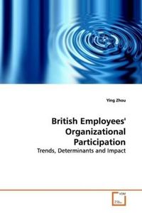 Produktbild: Zhou, Y: British Employees' Organizational Participation