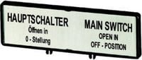 Produktbild: Eaton Zusatzfrontschild ZFS61/62-T0