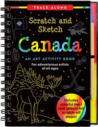 Produktbild: Scratch & Sketch Canada: An Art Activity Book for Adventurous Artists