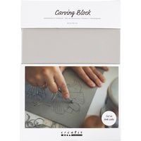 Produktbild: Creativ Company Stempelblock, A4, 21x29,7 cm, Hellgrau, 1 Stk