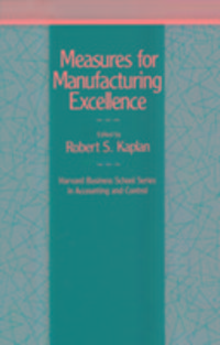 Produktbild: Kaplan, R: Measures for Manufacturing Excellence
