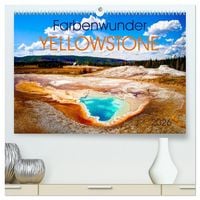 Produktbild: Farbenwunder Yellowstone (hochwertiger Premium Wandkalender 2026 DIN A2 quer), Kunstdruck in Hochglanz