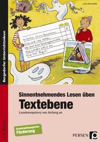 Produktbild: Sinnentnehmendes Lesen &uuml;ben: Textebene