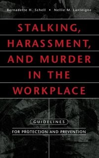 Produktbild: Stalking, Harassment, and Murder in the Workplace