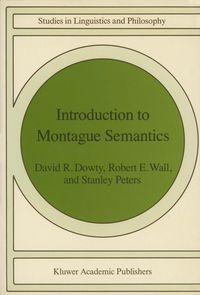 Produktbild: Introduction to Montague Semantics