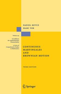 Produktbild: Continuous Martingales and Brownian Motion