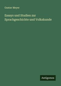 Produktbild: Essays und Studien zur Sprachgeschichte und Volkskunde