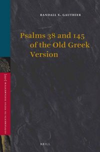 Produktbild: Psalms 38 and 145 of the Old Greek Version