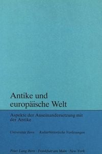 Produktbild: Antike und europ&auml;ische Welt
