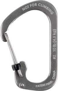 Produktbild: NITE Ize CSL2-11-R6 Karabiner SlideLock Gr. 2 8.9mm x 43.6mm x 2.5mm 1St.