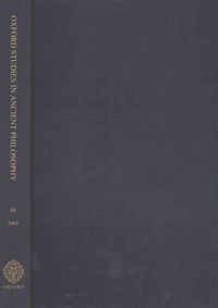 Produktbild: Oxford Studies in Ancient Phil