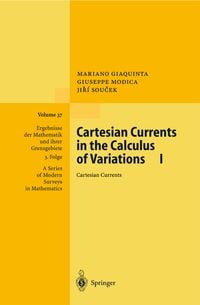 Produktbild: Cartesian Currents in the Calculus of Variations I