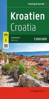 Produktbild: Kroatien, Stra&szlig;enkarte 1:500.000, freytag & berndt