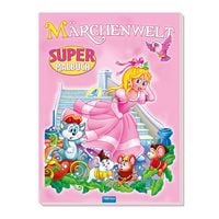 Produktbild: TR&Ouml;TSCH - Supermalbuch M&auml;rchenwelt | Zauberhaftes Malbuch mit 48 farbigen Malvorlagen beliebter M&auml;rchenfiguren. Ausmalbuch f&uuml;r Buntstifte, Wasserfarben und Wachsmalstifte | Ab 3 Jahren
