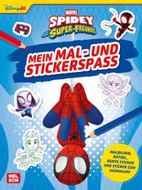 Produktbild: Spidey und seine Super-Freunde: Mein Mal- und Stickerspa&szlig;