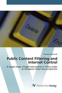 Produktbild: Public Content Filtering and Internet Control