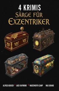 Produktbild: 4 Krimis: S&auml;rge f&uuml;r Exzentriker