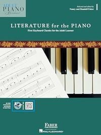 Produktbild: Adult Piano Adventures: Literature for the Piano - Book 1 First Keyboard Classics for the Adult Learner Classical Piano Repertoire Method Book with Qr Code Online Resources Faber Piano Method