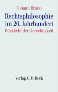 Produktbild: Rechtsphilosophie im 20. Jahrhundert