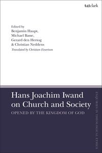 Produktbild: Hans Joachim Iwand on Church and Society