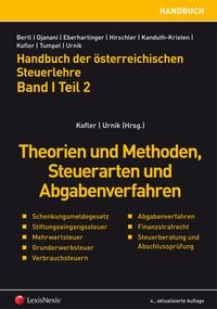 Bild vom Artikel Handbuch der österreichischen Steuerlehre. Band I Teil 2 vom Autor Birgitt U. Koran