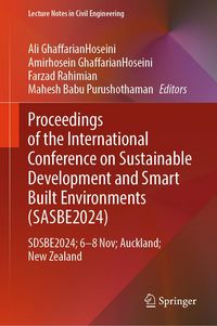 Produktbild: Proceedings of the International Conference on Smart and Sustainable Built Environment (SASBE 2024)