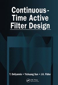 Produktbild: Deliyannis, T: Continuous-Time Active Filter Design
