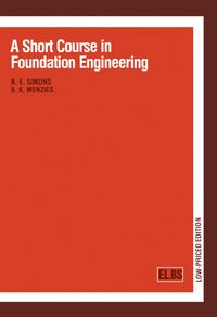 Produktbild: A Short Course in Foundation Engineering